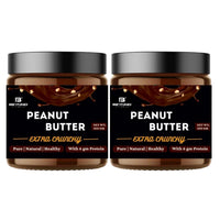 Beyond Fitness Dark Choclate Extra Crunchy High Protein Peanut Butter - 300gm with 19gm Whey protein