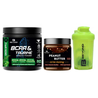 Hitfit Combo (BCAA isotonic energy drink & High Protein Peanut butter)+ Free 400 ML Shaker