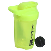 Beyond Fitness Gym Typhoon Shaker Bottle 400 ML with Mixer| Protein Shaker Bottle | Men & Women Gym Shaker Bottle for Protein Bcaa & Pre & Post Workout 400ml Capacity (Pack of 2)